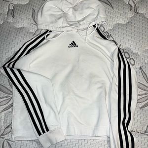 Adidas cropped hoodie